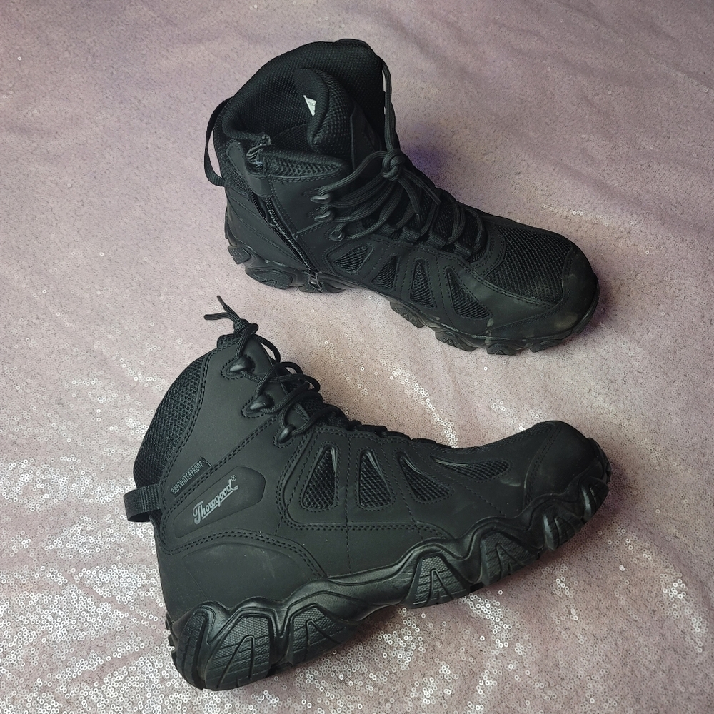 ♡  Thorogood Crosstrex 6" Waterproof Side Zip Composite Toe Boot ♡